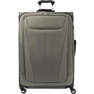 Travelpro Maxlite 5 Softside Expandable Luggage with 4 Spinner Wheels, Lightweight Suitcase, Men and Women, Slate Green, Checked-Large 29-Inch