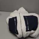 Dokotoo Womens Winter Trendy Full Zipper Fleece Jackets Long Sleeve Relaxed Warm Teddy Coats with Pockets (Medium, White)