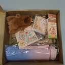 Ditucu Turtle Capybara Plush Gifts for Girls 4 5 6 7 8 9 10 Years Old with Stuffed Animal/Stickers/Water Bottle/Keychains/Diary/Pen/Headband/Comb/Necklace/Bracelet Plushies Toys Set