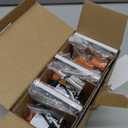 CLOUDY BAY 120V Dimmable LED Indoor Outdoor Step Light,3-Pack,3000K Warm White,Stair Light,White Finish