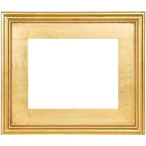 Creative Mark Plein Air Wooden Picture Frame - 5X7 Gold - Professional Single Frame for Art Panels, Stretched Canvas, Pictures and More, glass and backing not included