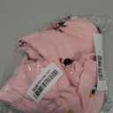 MONICA + ANDY Sporty Sweatsuit, Size 9-12 Months, Minnie and Friends on Pink, 100% Organic Baby Clothes for Girls, Sustainable Super Soft Cotton, Sizes for Kids, Toddler, & Infant