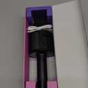 BONAOK Karaoke Microphone for Kids & Adults - Bluetooth Microphones Singing Mic with Disco Lights, Echo Effect, Built-in Speaker Portable Karaoke Player for Party Travel Gifts Q78(Black)