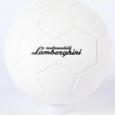 Lamborghini Soccer Ball Size 5, Machine Stitched Construction, PVC Material, Outdoor Fun, 5 Years+, 22 cm - White