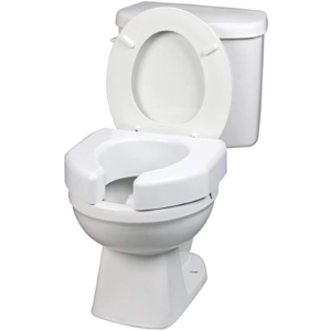 SP 3 Inch Extender Booster Elevated Raised Toilet Seat Risers For Seniors Adults , White