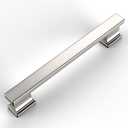 Amerdeco 20 Pack Satin Nickel Cabinet Pulls - 5 Inch Hole Centers - Kitchen Handles & Drawer Pulls (5"/128MM Hole Center, Brushed Satin Nickel)