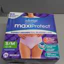 Always Discreet MaxiProtect Adult Diapers for Women, Incontinence Underwear, Scented, Postpartum Essentials, Bladder Leak Protection, Disposable Briefs, Maximum Plus Absorbency, Size S/M, 16 Count