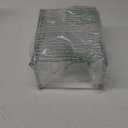 Kitchen Cabinet Shelf Organizer Set of 4, Medium (13 x 9.4 inch) Metal Wire Pantry Storage Shelves, Dish Plate Racks for Cabinets, Freezer, Counter, Cupboard Organizers and Storage, Chrome