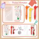 36 Sets Housekeeping Appreciation Gift Thumbs up Pens Team Keychains Thank You Cards Christmas Favors Inspirational Gift