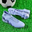 Soccer Cleats for Mens Womens Indoor Soccer Shoes Unisex Baseball Turf Shoes Youth Rugby Shoes Adult AG FG TF Football Boots Wide Training Sneaker