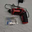 CRAFTSMAN 4V Cordless Screwdriver with USB Charger and Picture Hanging Kit Included (CMHT6640BI)