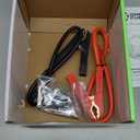 1000W Power Inverter 2000W Peak w/DC 12V to 3X 120V AC, 2X 2.4Amp USB, Mounting Brackets and Clamps Included