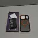 Magnetic 3 in 1 for iPhone 17 Pro Max Case, [Omni-Directional Protection] with 1x Screen Protector + 1x Camera Cover, [Seamless Work with Magsafe] Protective Case for iPhone 17 Pro Max Cosmic Orange