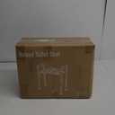 Raised Toilet Seat with Handles - Width & Height Adjustable Toilet Seat Risers for Seniors, Heavy Duty Handicap Toilet Riser, Fit Any Toilet, Up to 400lbs