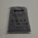 Molasus Women's Cotton Underwear High Waisted Full Coverage Ladies Panties (Regular & Plus Size) (XX-Large, Black-5pack)