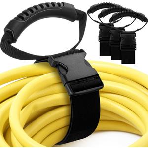 3 Pack 22 Inch Adjustable Extension Cord Organizer Holder with Handle Extension Cord Wrap Garage Hose Storage Hanger Straps for Men Workshop Garden Organization Storage Pool Boat Rv Cords, and Cables