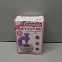 windpaint Fabric Flower Bouquets Toys, Christmas Gifts DIY Craft Kits Toys for Kids, Arts & Crafts for Girls 3 4 5 6 7 8 9 10 Years Old Toddler, Educational Learning Preschool Birthday Gifts(Purple)