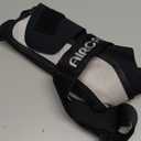 AIRCAST A60 Ankle Support (Small (Pack of 1), Black (Left Foot))