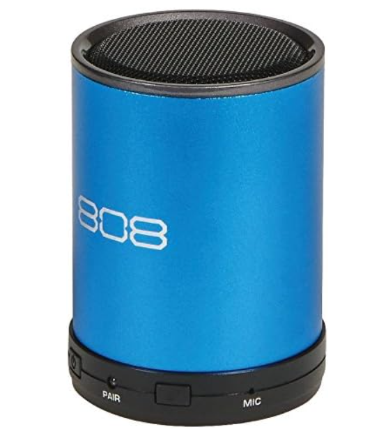 808 Canz Plus Bluetooth Wireless Speaker - Portable Bluetooth Speaker System with Enhanced Bass and Dynamic Sound (Wireless Bluetooth Speaker - Blue)