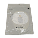 Tisu Muslins Baby Muslin Cloths, Soft White Cotton Muslin Squares for Newborns, Burping, Feeding and Everyday Baby Care