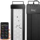 hygger 25W Smart Aquarium Light, Bluetooth LED Light with App Control, Full Spectrum Fish Tank Light with 24/7 Lighting Cycle, 5 Modes, Adjustable Timer, for 18"-24" Freshwater Planted Tank