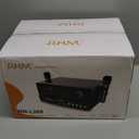 RHM L268 Karaoke Machine, Connect to TV via HDMI & Optical, Support 4 Mics & Bluetooth Connection, with Adjustable Treble and Bass, Powerful Sound & RGB Lights for Home Party