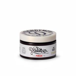 Pomade Strong Hold, High Shine, and Hydrating Formula with Pro-Vitamin B5 Tobacco Vanilla Scent 4 oz
