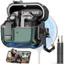 Polislime Compatible with Samsung Galaxy Buds3 FE (2025) / Buds3 Pro (2024) / Buds 3 Case (2024) with Phone Stand, Compatible with MagSafe, with Secure Lock Clip Design & Cleaning kit