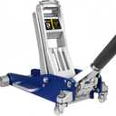 YELLOW JACKET 3 Ton Floor Jack Full Aluminum Ultra Lightweight Quick Rise Racing Floor Car Jack with Dual Pump Fast Lifting Low Profile Jack for Vehicle,6600 lbs Capacity