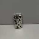 for iPhone 12 Case: Cute Stylish Glossy Bubble Wave Design, Silicone Women Girl Glitter Curly Wavy Aesthetic Protective Cover for iPhone 12 Phone Case, Shiny Silver