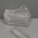 Maitys 12 Pcs Clear Drawer Organizer 9 x 3 x 2 Inches Plastic Rectangle Trays Makeup Vanity Storage Bins and Kitchen Drawers Dividers for Office Desk Silverware Kitchen Utensils(Clear)