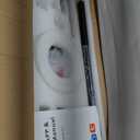 Minislak 72 Inch Ceiling Fan with Light,Industrial Ceiling Fan with 8 Black Aluminium Blades,Smart Fan Compatible with Alexa,Garage Outdoor Indoor Fan for Patio and Living Room (Black Single Aluminum)