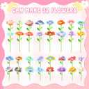 beefunni Flower Bouquet Craft Kit, Valentines Day Gifts for Kids, DIY Crafts Toys for Kids Ages 4-8, Educational Flower-Making Toy for Toddler, Birthday Gift for 4 5 6 7 8+ Year Old Girls and Boys