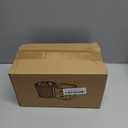 LETURE Rotating Office Desk Organizers and Accessories with 2 Drawer, Pencil Pen Marker Holder for Desk, Desktop Storage Organizers and Accessories for Office Home Art Supplies (White)