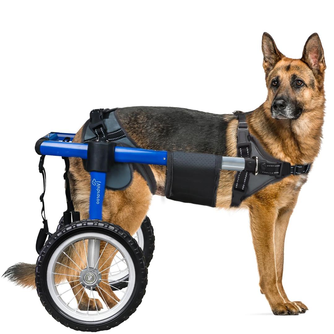 Dog Wheelchair for Back Legs, Dog Wheelchair with All-Terrain Tires & Durable Bearings, Large Dog Wheelchair for Back Legs,88.1-132.2 lbs(XXL)