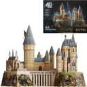 4D Build, Harry Potter Hogwarts Castle 3D Model Kit, Harry Potter Collectibles & Desk Decor, Adult Puzzle, Building Toys, 209 Pieces, 3D Puzzles, Gift Ideas for Ages 12 & Up