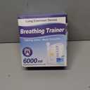 Breathing Exercise Device for Lungs, Deep Breathing Trainer, Durable Medical-Grade PC Material