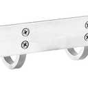 Coat Hook Wall Mount - NHENY Towel Rack with 6 Hooks Hanger for Hanging Clothes, Bags, Keys, and Towels Bathroom, Entryway, Door, 304 Stainless Steel Brushed Nickel