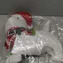 Afirst Christmas Dog Lighted Decorations, Dog with Christmas Hat Lighted Up Outdoor Lighted Holiday Displays Gift for Home Garden Party Yard Porch Decor