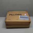 puredown Goose Feathers and Down White Pillows with 100% Cotton Cover, Bed Sleeping Hotel Collection Pillows Set of 2, Standard Size