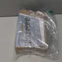 JQK 3/8 Inch Inset Cabinet Door Hinges Oil Rubbed Bronze, 30 Pack 15 Pairs Flush Face Mount Cupboard Kitchen Hinges Only Work for Step Cabinet Door with Door Bumper, CH201-ORB-P30