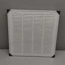 16 x 16 Inch Return Air Vent Cover for Wall Ceiling, Steel AC Return Air Filter Grille Fits Duct Opening 16 x 16”, HVAC Vent Cover Grill, Holds 1" Air Filter