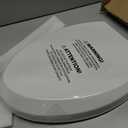 Jool Baby Quick Flip Toilet Seat with Built-in Potty & Splash Guard for Toddler Training, Slow Close (Elongated)