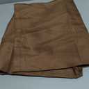 Smiry 2 Pack Rectangle Picnic Table Cloth, Waterproof Elastic Fitted Tablecloths, Washable Polyester Rectangular Patio Table Cover for Camping, Indoor and Outdoor (Brown, 30"x48")