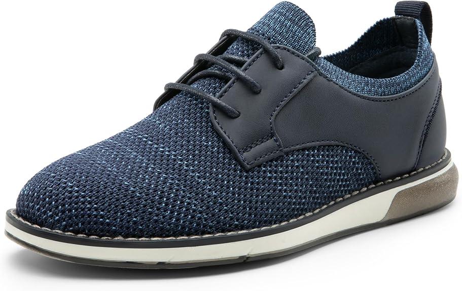 Bruno Marc Boy's Mesh Casual Dress Oxford Breathable Uniform Shoes 9 Toddler
