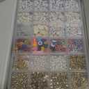 Friendship Bracelet Kit 3mm Seed Beads, 30000 Pcs 8/0 96 Colors Small Glass Beads Bulk with Letter Bead Charms for Jewelry Making Girls Gifts Rings Necklaces Waist Chain DIY Arts and Crafts