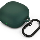 AIRSPO Silicone Case Compatible with Samsung Galaxy Buds 2 Pro/Galaxy Buds 2/ Galaxy Buds Pro/Galaxy Buds Live Case (Midnight Green)