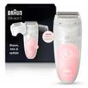 Braun Epilator Silk-pil 5 5-620, Hair Removal Device, Epilator for Women, Shaver & Trimmer, Cordless, Rechargeable, Wet & Dry, 6 Piece Set