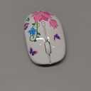 JUHOO Wireless Mouse with Nano Receiver for PC, Laptop, Notebook, Computer, MacBook, Less Noise, Portable Mobile Optical Mice