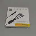 Endoscope Camera with Light for iPhone and Android, 16.5ft Semi-Rigid Snake Camera, 1920P Borescope with 8 Adjustable LED Lights, 8mm Diameter IP67 Waterproof Endoscope (Black)